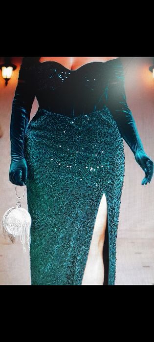 Rochie deosebita de seara mărimea 48-50 cm