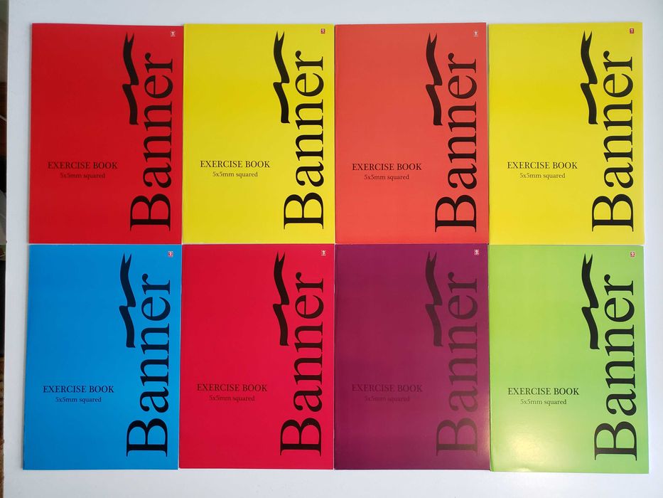 Набор тетрадей Banner в клетку (оригинал)