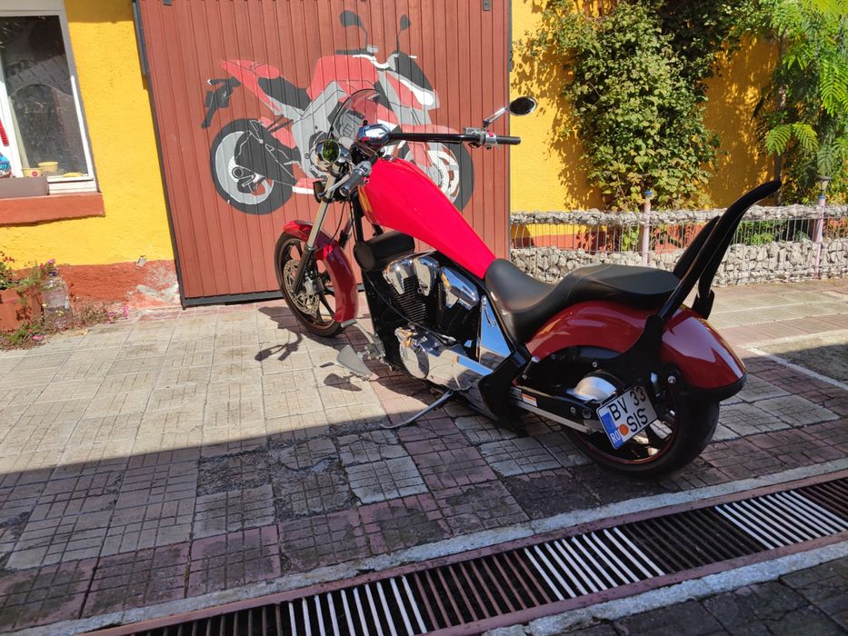 Honda Fury custom chopper VT1300 cruiser intruder vulcan Harley