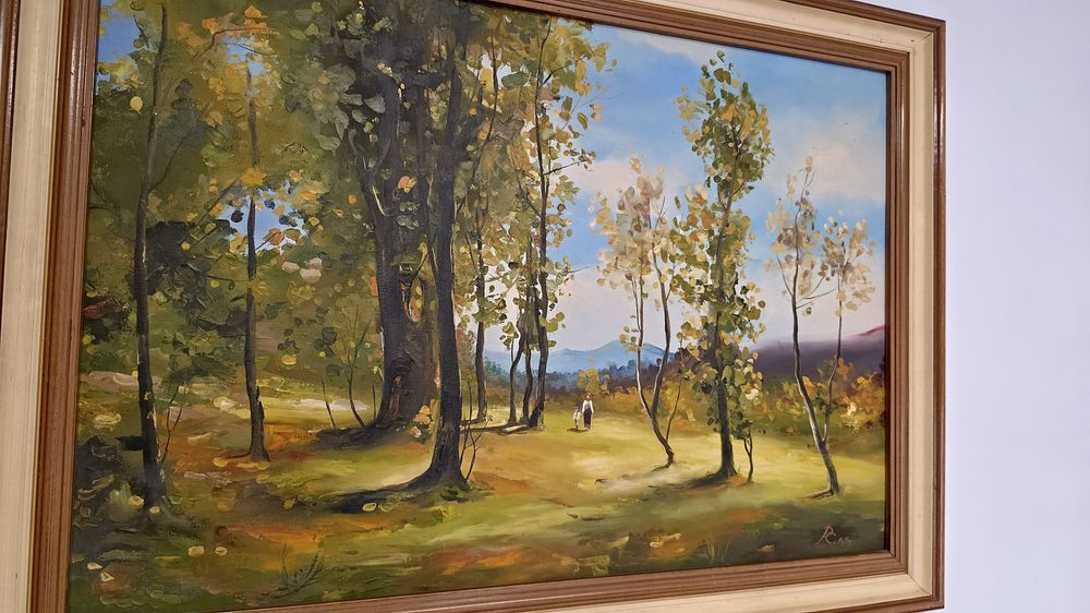 Pictură Luminiș de Nicolae Grigorescu Reproducere 100 cm