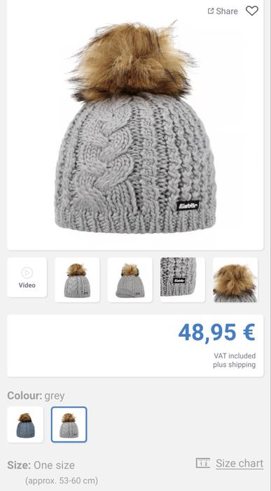 Дамска шапка EISBAR