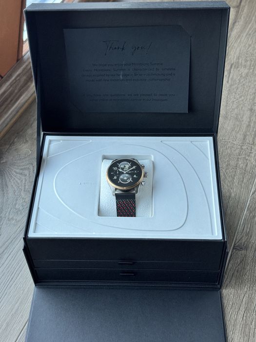 Montblanc Summit 3 - smart watch 42 mm bronze color