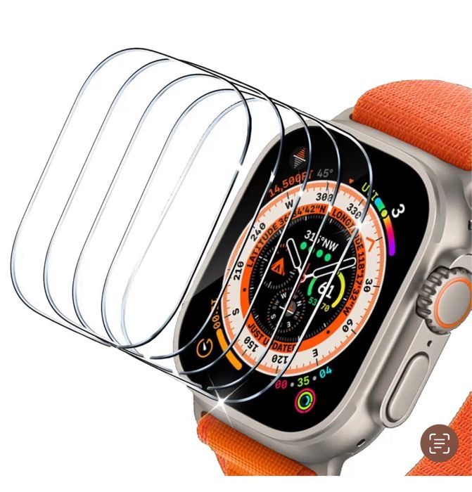 Folie Din Silicon Curbata Top Case Iphone Ceas Apple Watch Seria