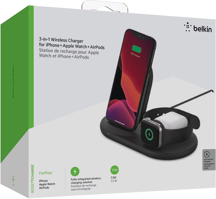 Зарядна станция Belkin wireless charger 3 in 1