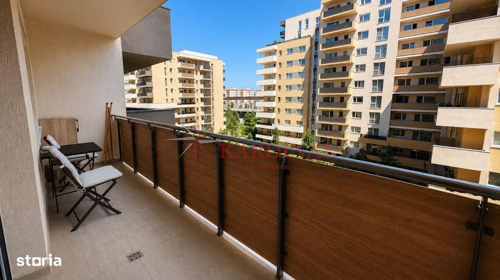 Apartament 2 camere mobilat utilat -Urban Plaza- Parcare subterana