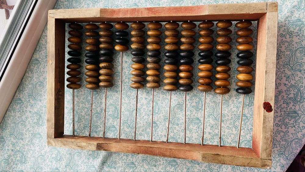 Счеты деревянные