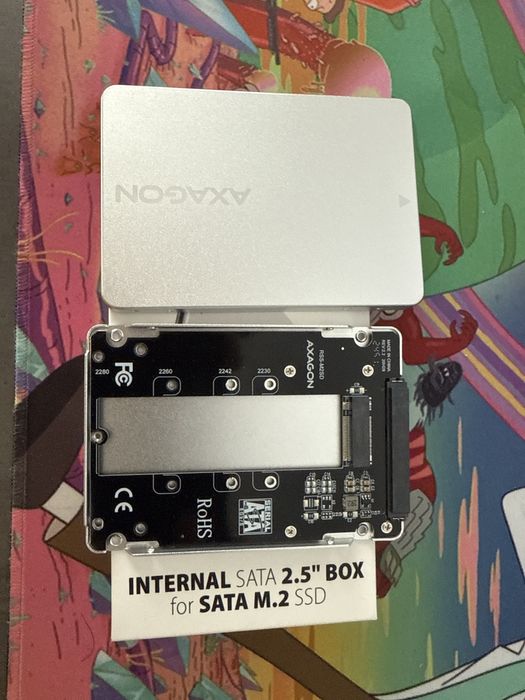 Adaptor M.2 SATA la SSD.