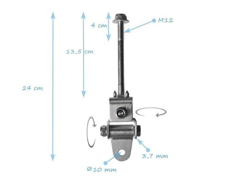 Професионален монтажен съединител за люлка