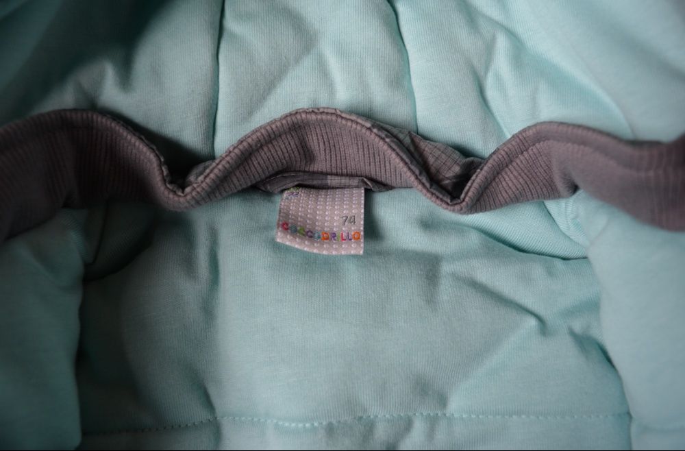 Costum iarna jacheta pantaloni copii Coccodrillo, 74/6-9 luni, nou!
