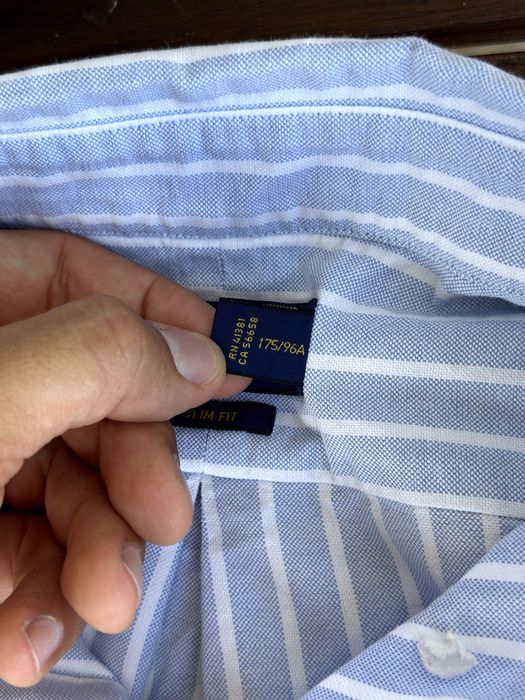 Мъжка риза Polo Ralph Lauren (Slim Fit / Oxford Shirt) - размер М, Отлично състояние