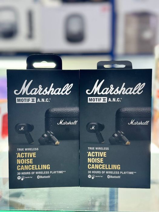 Новый Marshall Motif 2 ANC! Бесплатная Доставка!