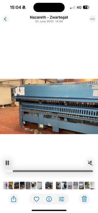 Vand calandru Jensen pentru calcat. Linie completa+ generator abur