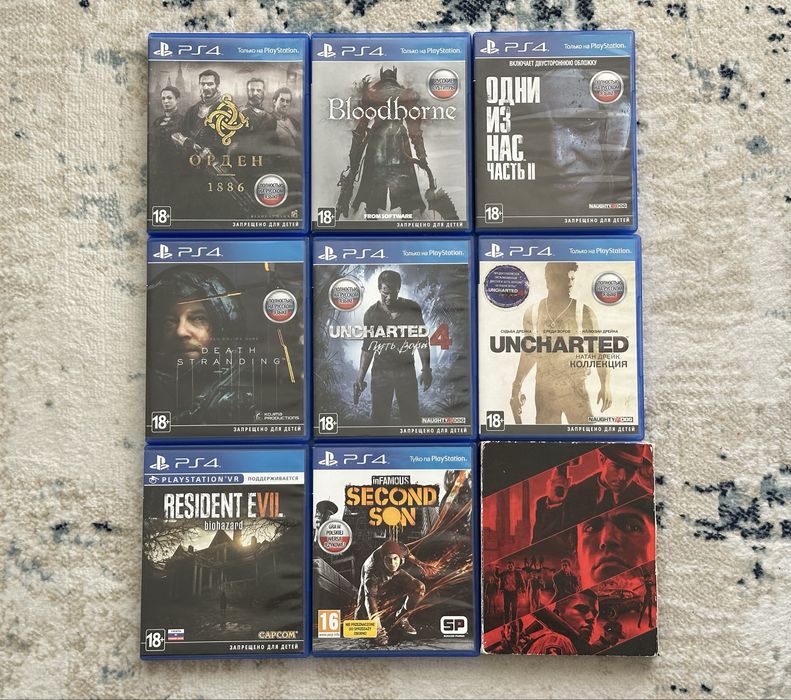 Диски PS3 PS4 PlayStation
