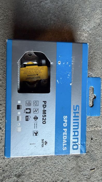 Pedale Shimano PD-M520  SPD