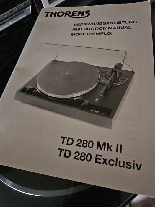 Pickup Thorens TD280 MK2