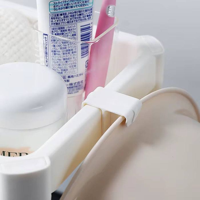 Стеллаж уголок для ванной, кухни. Прочный пластик