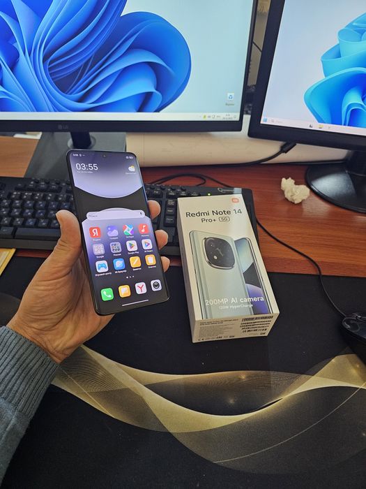 Redmi note 14pro +5G 12/256gb(2025)ideal iwlawi zur aybi yuq tozza