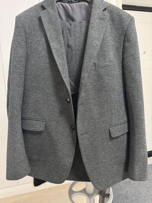 Теплый костюм тройка