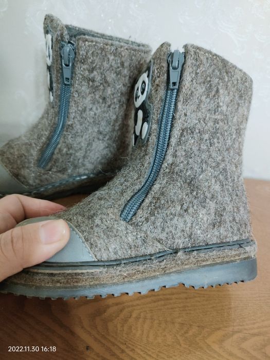 Сапоги войлочные детские