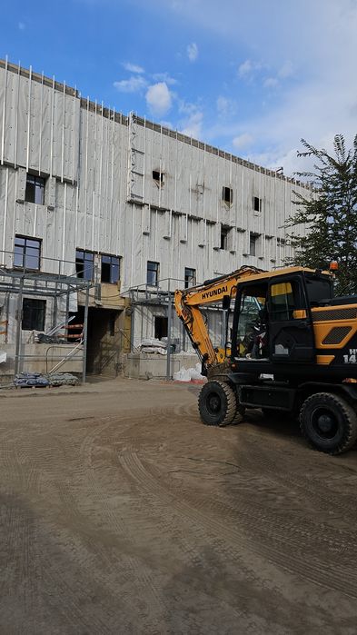 Услуги экскаватора Хюндай HW145