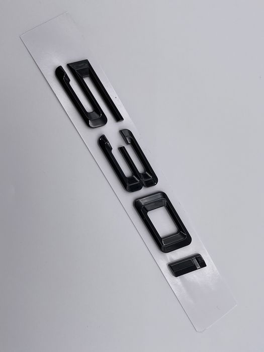 Emblema Motorizare BMW seria 5 benzina negru