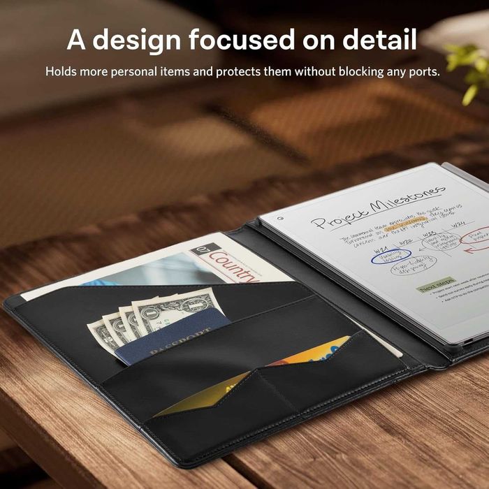 Кожен калъф Cobak Premium за Remarkable Paper Pro 11.8" (2024)