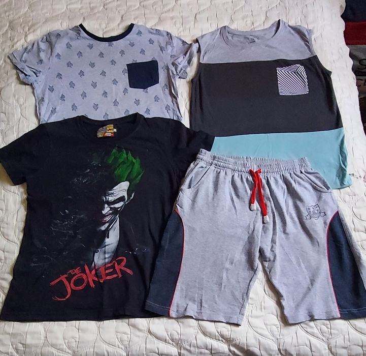 Летние вещи на мальчика 7-14 лет