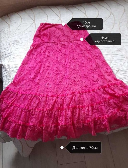 Продавам розова рокля