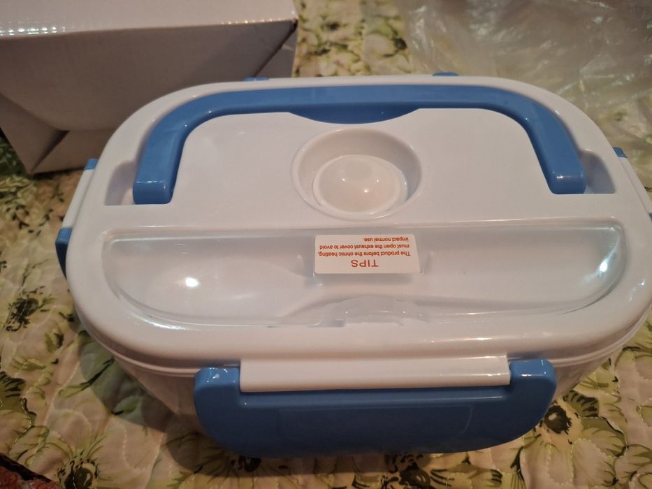 Ланч бокс для еды с подогревом