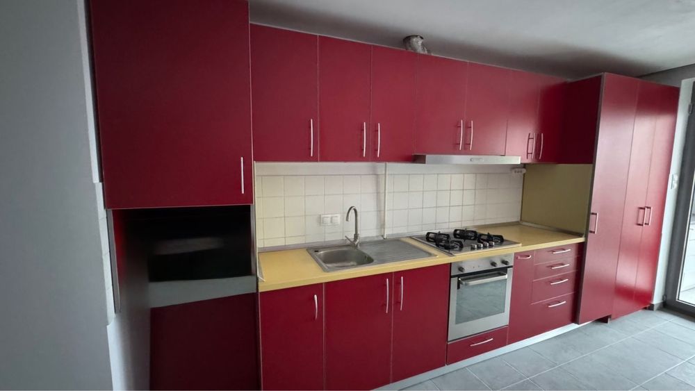 Vand bucatarie modulara, cu aragaz si ciptor incluse