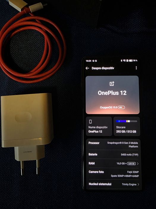 OnePlus 12 : 512 GB,  FULL BOX