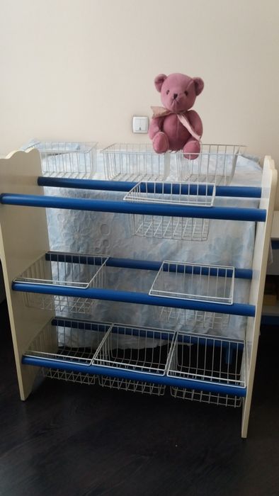 Стойка-сетка для игрушек