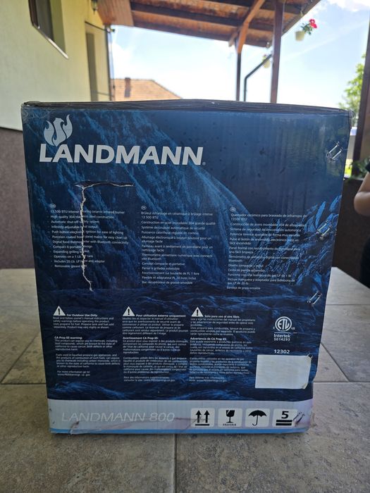 Gratar pe Gaz Landmann 800