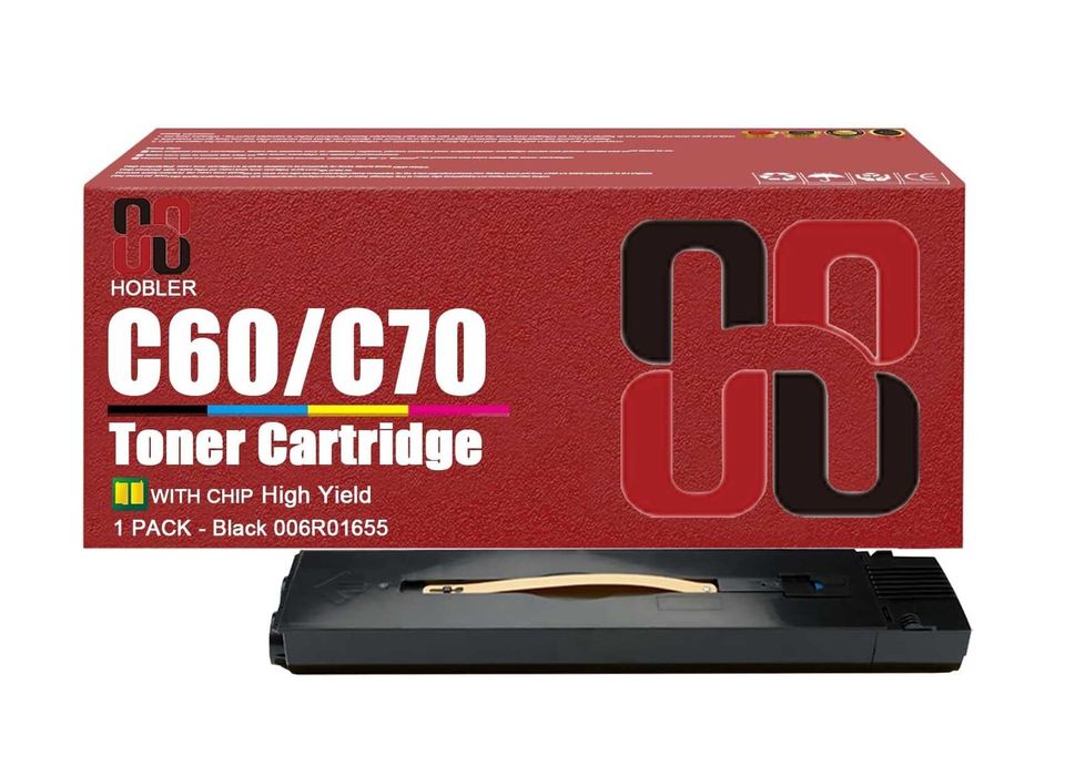 }Тонер картридж Xerox C60/C70 Black (30 000 стр)