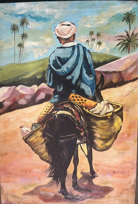 Старинна картина ръчна изработка