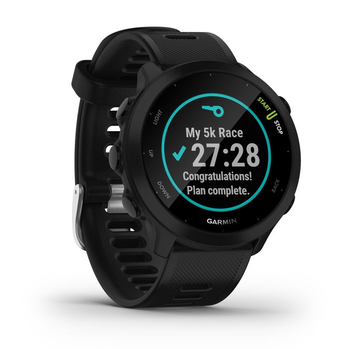 Ceas Smartwatch Gps Forerunner 55 Negru - produs resigilat Decathlon