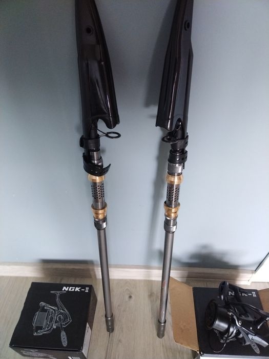 Риболовен комплект за шаран 2 бр телекарп  +  макари