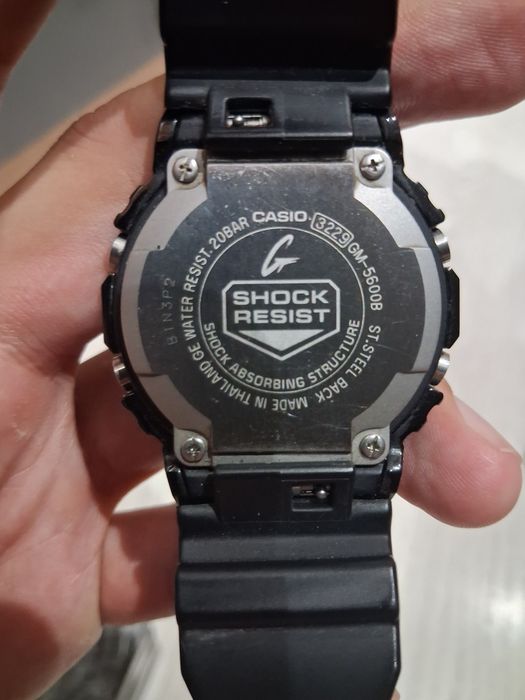 Casio g-shock gm 5600 b