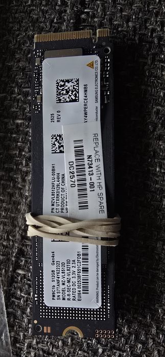SSD Nou Samsung 512 Gb M2 M.2 NVMe PCIe Gen4 x 4 2280 6000mb/s ca 990pro