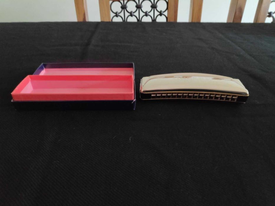 Стара устна хармоника. Lieblinge m hohner harmonica. Цена - 35 евро.
