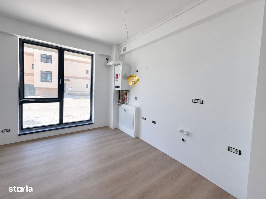 APT. 4 - Garsoniera 36.5 mp + Curte proprie 27mp in Bloc Finalizat! -