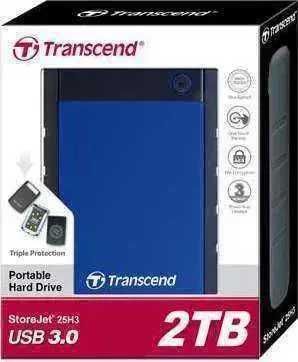 (Новый) 2 ТБ Внешний Transcend StoreJet 25H3