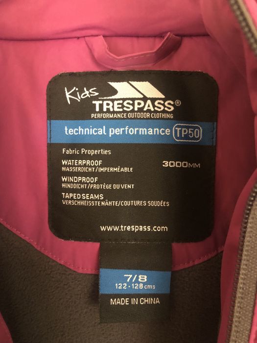 Детско зимно яке Trespass