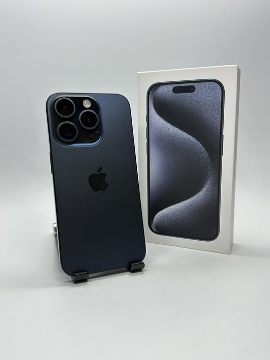 iPhone 15 PRO 128Gb Blue | STARE 10/10 | Baterie 89% | Garantie