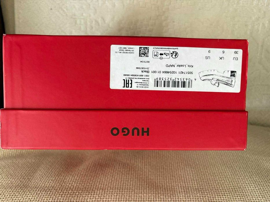 Hugo Boss лоуфъри с дебела подметка нови оригинални