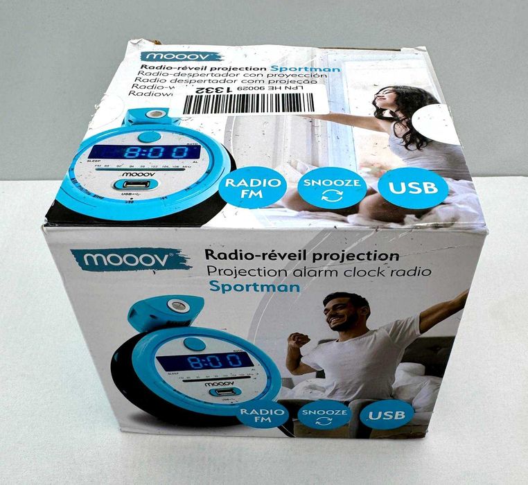 Radio cu ceas si alarma, Metronic