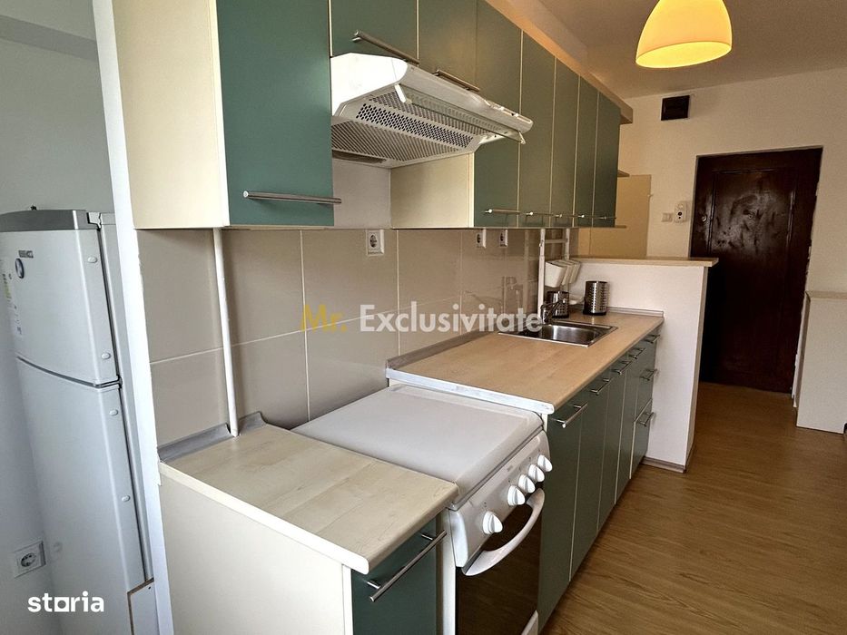 Garsoniera spatioasa de inchiriat, cu boiler in Tei