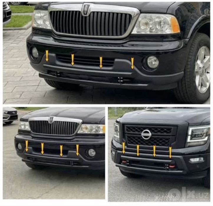 Защита бампера Lincoln Navigator Nissan Titan