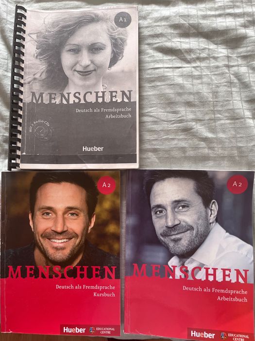 Учебници по немски Menschen A1 и А2