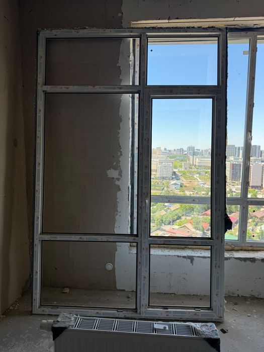 Продам стеклопакет балконный и батарею